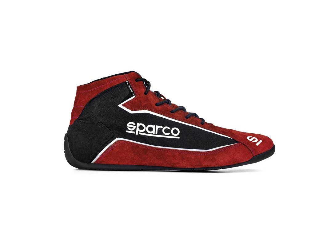 Scarpa SLALOM + PELLE E TESSUTO SPARCO ROSSO/NERO - 43 - SPARCO  001274F43RSNR